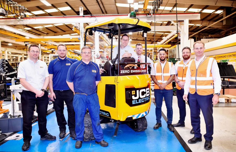 JCB純電動(dòng)微挖來了！首批50臺(tái)19電動(dòng)微挖發(fā)運(yùn)！