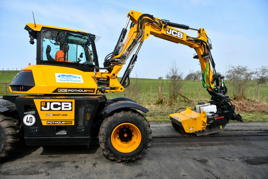 8分鐘修復(fù)1個(gè)坑！成本減半！JCB公路維護(hù)新品PotholePro