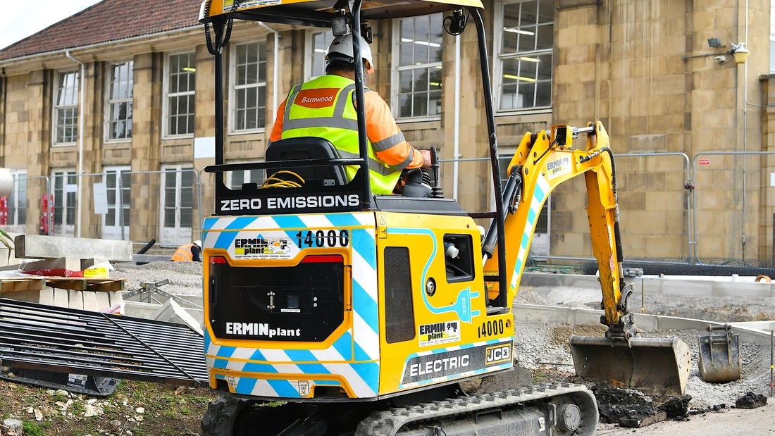 JCB電動微挖19C-1E熱銷租賃行業(yè)